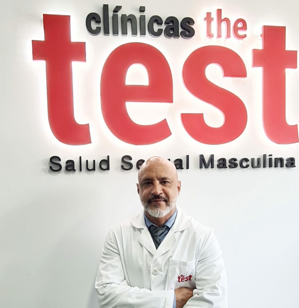 Especialista en urología Daniel Omar en Clínicas The Test Alicante